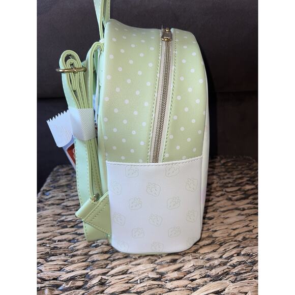 Loungefly Strawberry Shortcake Slumber Party Mini Backpack & Wallet - Picture 5 of 8